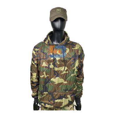 China Anti-Wrinkle USA Woodland M81 Woobie Hoodie Military Tactical Waterproof Pullover for sale