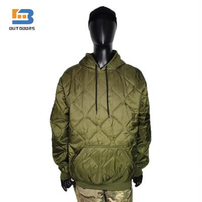 China Anti-wrinkle Good Quality Youth Oversized Hoodies Olive Green Woobie Hoodie Pullover for sale