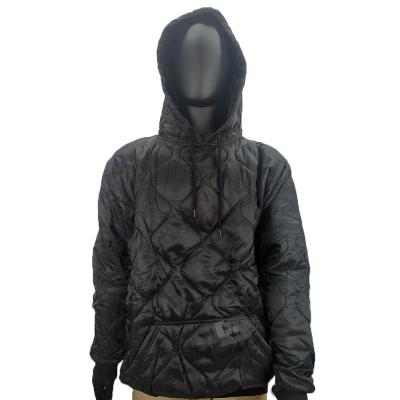 China Keep Hot Hot Sale! ! Lightweight nylon waterproof pullover woobie hoodie military black for sale