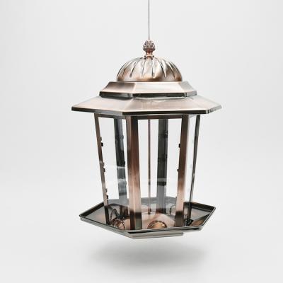 China Outdoor Gazebo Light Non-automatic Bird Feeder Feeding Wild Bird Breeding Center for sale