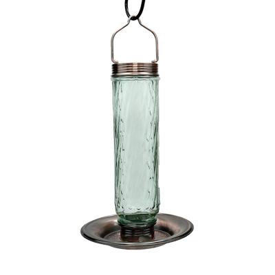 China Non-automatic Glass Spiral Bird Feeder for sale