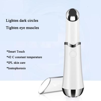 China High Quality Smart Wrinkle Remover Eye and Lip Firming and Rejuvenating Massager Ion Heating to Remove Wrinkles and Dark Circles Beauty Stick for sale