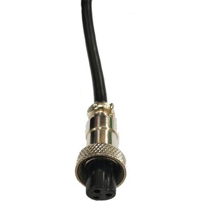 China Wire Connected Special Design Gx-12 3 Pin Aviation Connector Double - Ended Female Connector Cable Electrical Cable 3m for sale