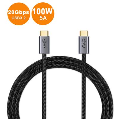 China Mobile Phone 1m Usb Cable Gen2 Multifunctional Data Cable Type C PD 100w 20v5a Fast Charging Cables For Phones for sale