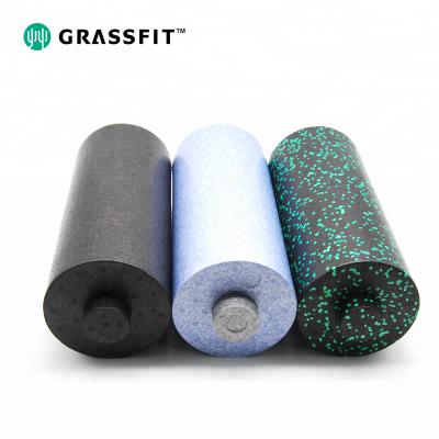 China Muscle Relaxation/Pain Release/Gym Equipment Wholesale Rehabilitation Exercise 2 in 1 PPE Massage Foam Roller for sale