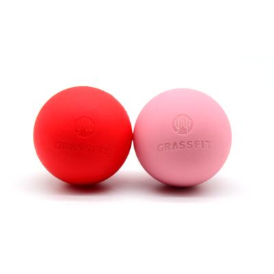 China Eco Friendly Silicone Yoga Lacrosse Massage Ball For Myofascial for sale