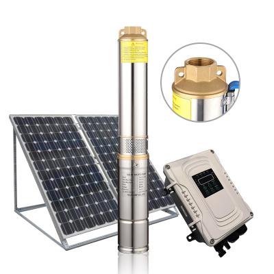 China Other high quality feili solar submersible pump 40m high quality solar pump made in china submersible solar pump for sale