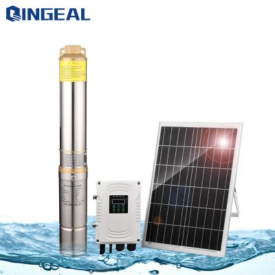 China Solar Pump Agriculture Developing World Water Solutions Kit 48v Solar Water Pump System Powered Submersible for sale