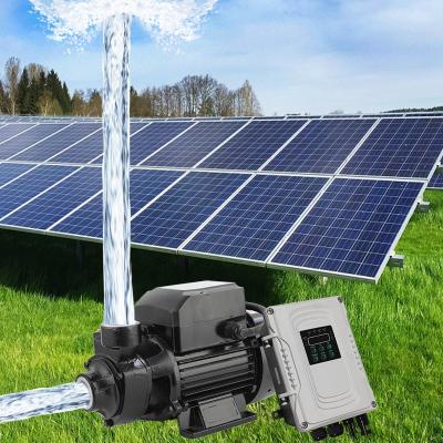 China 24v mppt high pressure dc solar pump surface solar pump booster machine water booster pump solar pump for irrigation for sale