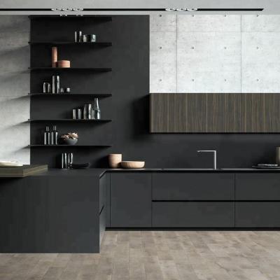 China 2021 Modular Simple Wooden Kitchen Hangzhou Vermont Designs Ready To Compile Modern Small Kitchen Design Philippines for sale