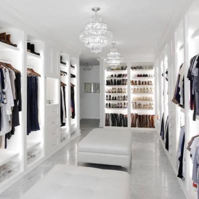 Китай 2019 Modern High End White Wardrobe Hangzhou Vermont Walk In Storage Cabinet Modern Wardrobe Designs продается