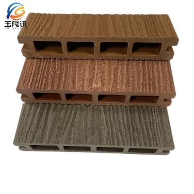 China Best quality modern decoration pe wpc decking fence wall machine cladding wpc exterior decking floor for sale