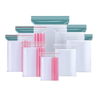 China Recyclable Self Seal Bags Resealable Package Bags Clear Sealed Plastic Bags Food Storage Package Reclosable Vacuum Fresh Sack for sale