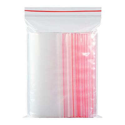 China Recyclable Transparent Food Sealing Bags Pe Transparent Plastic Packaging Bags For Food Preservation Bag Self Seal for sale