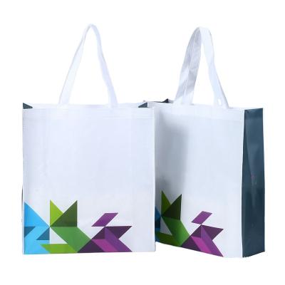 China Recyclable Custom Non Woven Shopping Bags Logo Printed Reusable Non-woven Bag for sale