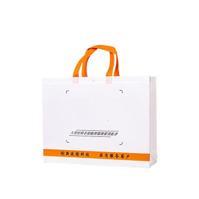 China Recyclable Shopping Reusable Eco Large Non-woven Tote Grocery Carrying Cloth Bag Custom Biodegradable Non Woven Cheap Carry Tnt Bag/folding for sale