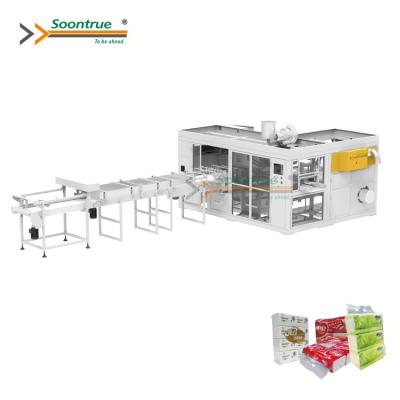 China Soontrue Tissue High Speed ​​Production Line Of Facial Tissue For Packaging for sale