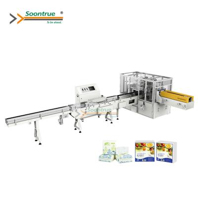 China Single wapper system Soontrue ZB302A Napkin packing machine for sale