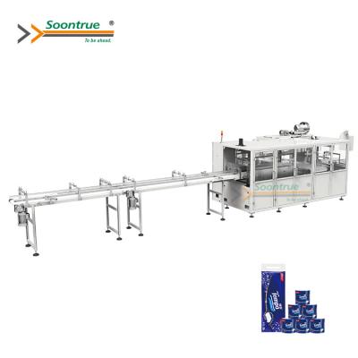 China Full Automatic PE Bag ZB680F Toilet Paper Roll Paper Making Machine for sale