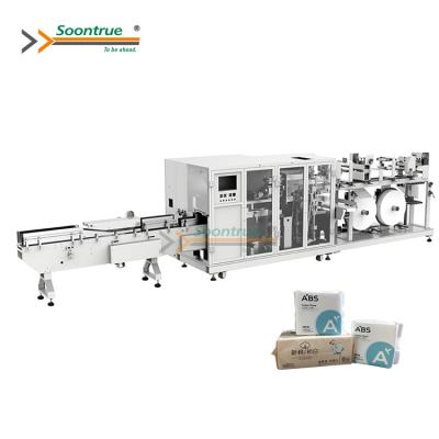 China Automatic Sanitary Napkin Factory ZB800M Cotton Tissue Packing Machine for sale