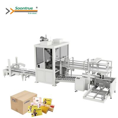 China Soontrue ZX660B Box Handler Case Packing Machine for sale