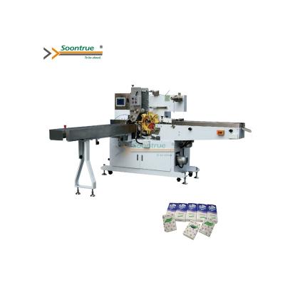 China Factory Price Efficient Automatic Facial Tissue Paper Machine Packing Machine for sale