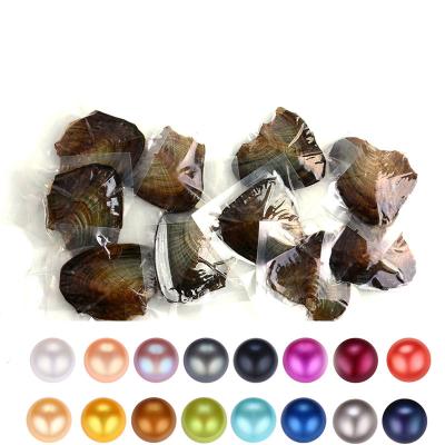 China DIY 40pcs 6-7mm Pearl Love Wish Pearl Oyster Freshwater Cultured Mussel DIY Mixed Colors Real Natural Pearls for sale