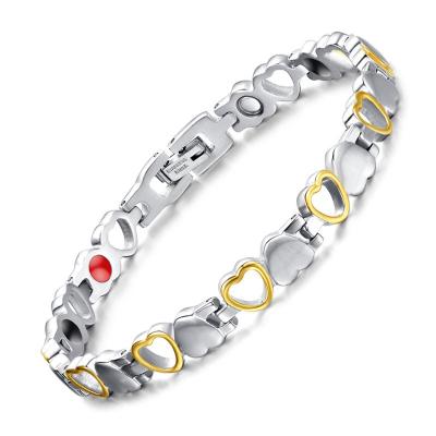 China New Vintage Energy Therapy Bracelet Fashion Magnetic Bracelet Healing Therapeutic Bracelet For Women for sale