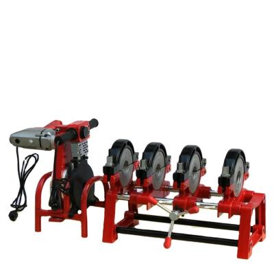 China Construction worksÂ   Lock Screw Oil Jet 4 Rings HDPE Butt Welding Machine , Fusion Welding Machine for sale