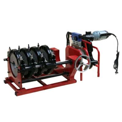 China Construction worksÂ   200mm plastic pipe fitting pipe butt welding machine for sale