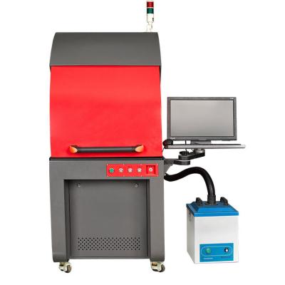 China 200W 100W 70W 50W 30W MOPA Fiber Laser 2 In 1 MOPA Color Laser Marking Machine for sale