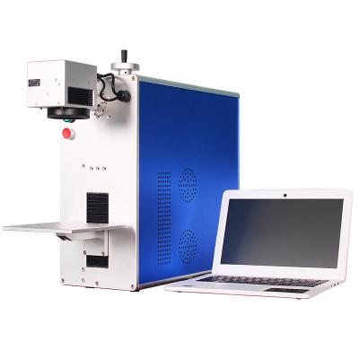 China 20W 30W Desktop Laser Marking Machine Automatic Intelligent Desktop Laser Marker for sale