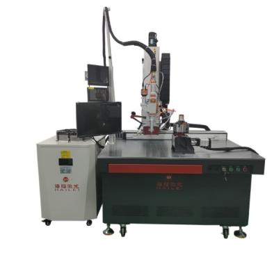 China Nickel Tin Copper 500W Lasersweismachine QCW 5 Axis Lasersweismachine Te koop