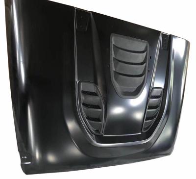 China Modified enhanced ventilation Hell Cat models Metal Engine hood cover for Wrangler JK 07+ vented hood bonnet for JK for sale