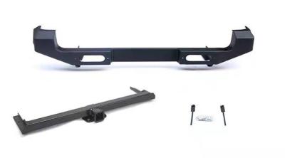 China Jimny Sport B rear bumper with spare tire rack 4x4 Tail Bumper for Jimny auto steel bumper for sale