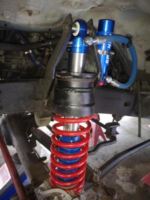 China Nitrogen gas Rear shock High quality Bypass off-road adjustable shock absorbers for sale