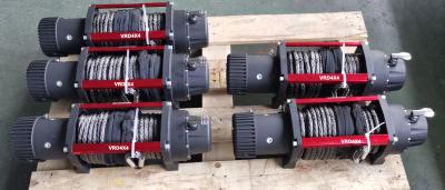 China OEM recovery winch 12000lbs 12V 24V off road 4x4 electric winch with synthetic rope for sale