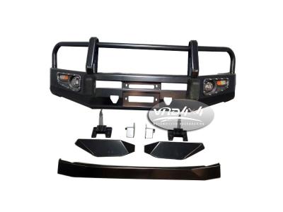 China Pajero Steel Bull Bar OEM Powder Coated Front & Rear Bumper 4x4 Offroad Mitsubishi Pajero V31 V73 V93 V97 Sport Bull Bar for sale