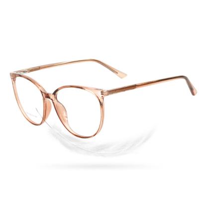 China For Computer Glasses Around Glass Frame Anti Eyeglasses Men Glasses Women Men Injection Optical Frame CP Clear Vintage Blue Light Square for sale