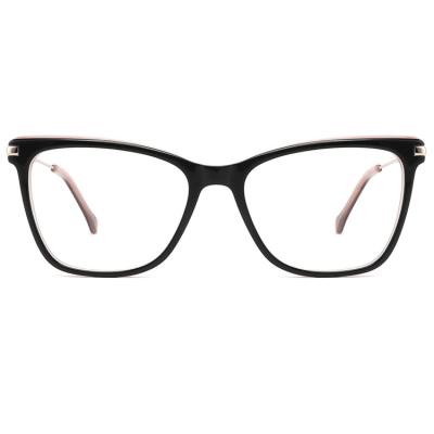 China For Computer Glasses Fashion New Model Vintage Design Cat Acetate Eyewear Eye Glasses Optical Frames for sale