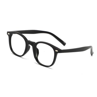 China Round Frame TR90 Around Blue Light Anti Sight Glasses Fashion Cheap Computer Glasses 2022 New Design for sale