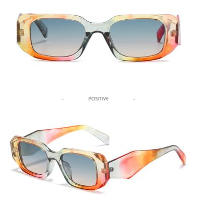 China Men's sunglasses 2022 new European and American trend square female sunglasses CIA fashion sunglasses fashion cheap plastic wind factory warehouses for sale