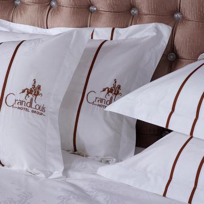 China Juntu supplier inflatable pillow cover for hotel+cotton luxury white 5 star hotel pillow case for sale