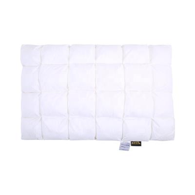 China Juntu Cotton White Feather Fabric Anti-static High Quality 100% Twisted Pillow for sale