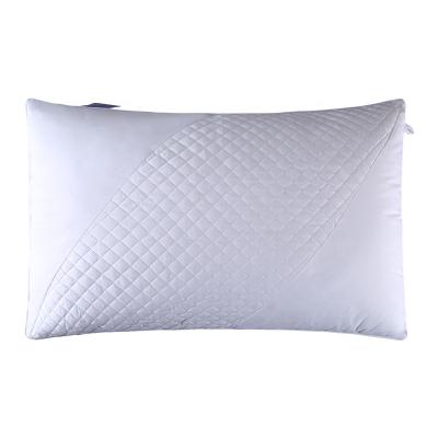 China Juntu Anti-Static 100% Ultra Soft Cotton Feather Fabric Pillow for sale