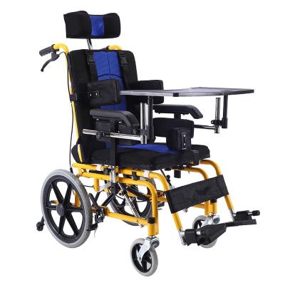 China Cerebral Palsy Children Lightweight Wheelchair Portable Manual Wheelchairs For Cerebral Palsy Children for sale