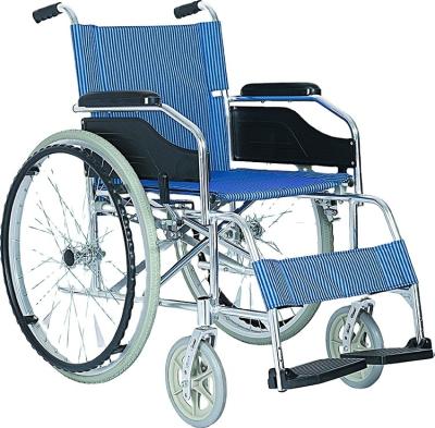 China Health Care Medical Use Manual Wheelchair Aluminum Folding Portable Wheelchair For The Elderly for sale