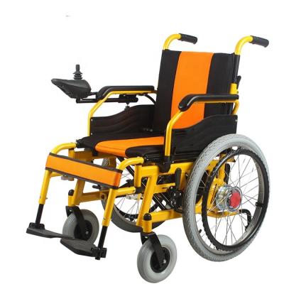 China Physiotherapy Medical Use Power Wheelchair Travel Portable Folding Electric Wheelchair for sale