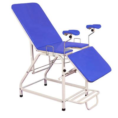 China Hospital Stainless Steel Chair Gynecology Examination Gynecology Examination Room Examination Room Manual Gynecological Bed Gynecology Table for sale