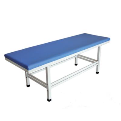 China Portable blue color medical diagnostic bed furniture hospital spa massage tables foldable hospital bed for sale